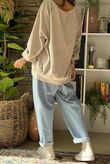 The Terry B Classic Sweatshirt Stone