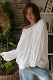 The Terry B Classic Sweatshirt White