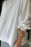 The Terry B Classic Sweatshirt White