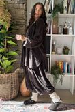 The Terry B Relaxed Zip Jacket Coffee Bean