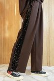 Trinny Wide Leg Pant Chocolate