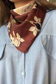 Tuscan Bloom Square Scarf
