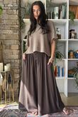 Vince Classic Palazzo Pant Chocolate