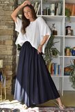 Vince Classic Palazzo Pant Navy
