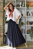 Vince Classic Palazzo Pant Navy