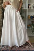 Vince Classic Palazzo Pant White