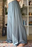 Vince Flat Front Shirring Flare Denim