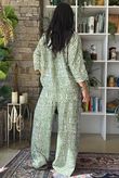 Vince Pebble Spot Batwing Nero Blouse Rio Green