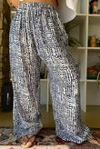Vince Pebble Spot Wide Leg Pant French Navy