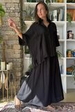 Vince Utility Box Shirt Black