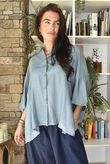 Vince Utility Box Shirt Denim