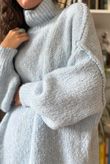 Winnie Oversized Knit Baby Blue