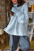 Winnie Oversized Knit Baby Blue