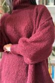 Winnie Oversized Knit Burgundy
