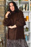 Winnie Oversized Knit Chocolate