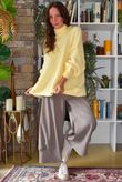 Winnie Oversized Knit Lemon Drop