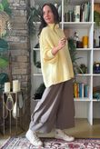 Winnie Oversized Knit Lemon Drop