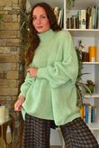 Winnie Oversized Knit Matcha