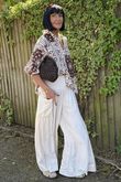 Yara Bandana Relaxed Blouse Chocolate