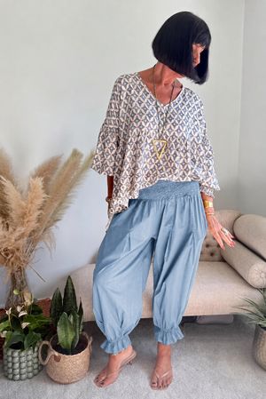 Paloma Bloomer Pant Denim
