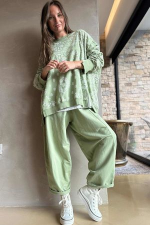 Bandana B Chill Sweatshirt Matcha