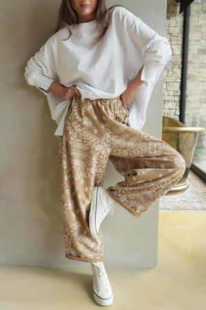 Bandana B Classic Sweatshirt Barrel Pant Caramel