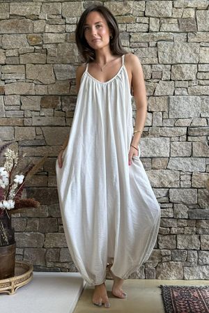 Basso Balloon Jumpsuit Calico