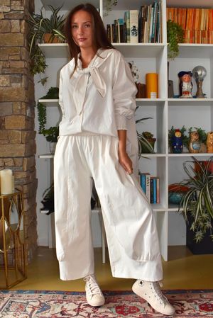 Bennie Quirky Barrel Pant Calico