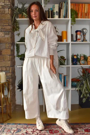 Bennie Quirky Barrel Pant Calico