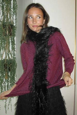 Bibi Scarf Black 
