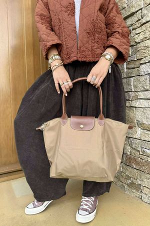 Bon Voyage Fold Travel Tote Bag Olive