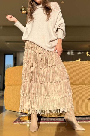 Cha Cha Tube Skirt Stone