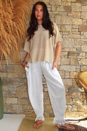 Conrad Box Cotton Knit Oatmeal due 7 days