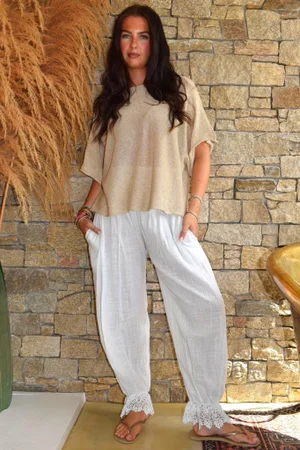 Conrad Box Cotton Knit Oatmeal due 7 days