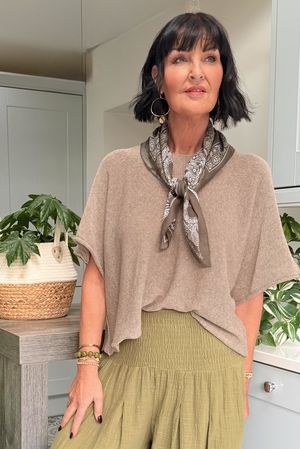 Conrad Box Cotton Knit Earth 