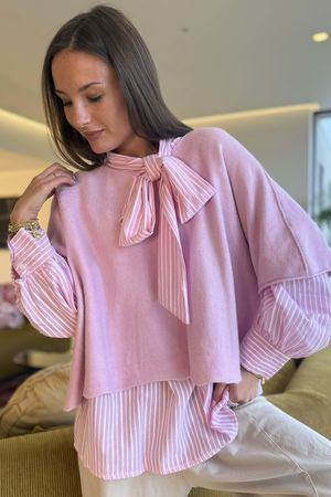 Conrad Layer Knit Calamine -