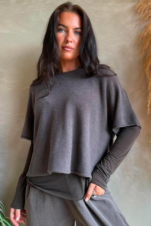 Conrad Layer Knit Fossil Earth