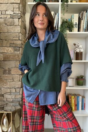 Conrad Layer Knit Racing Green /25=