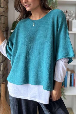 Conrad Layer Knit Lagoon