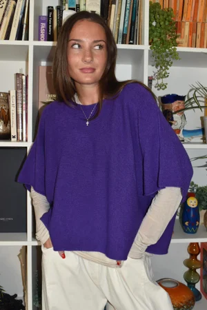 Conrad Layer Knit Purple Rain 