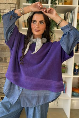 Conrad Layer Knit Purple Rain 