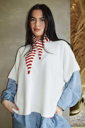 Conrad Layer Knit Warm White +