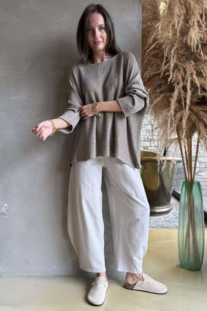 Conrad Slouch Cotton Knit Earth *