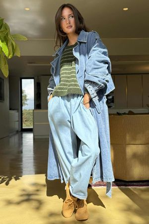 Duran Denim Trench Light 