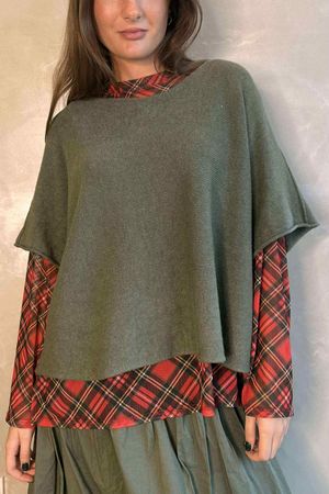 Bobby Mesh Layering Top Tartan 1 Red 
