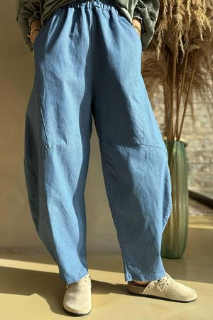 Essential Stretch Classic Barrel Jean Mid - 