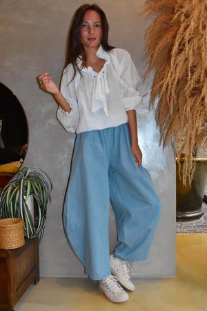 Essential Stretch Horseshoe Jean Light Denim