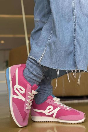 Flow Retro Trainer Pink