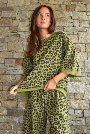 Lagen Wild Thing Relaxed Sweatshirt Olive
