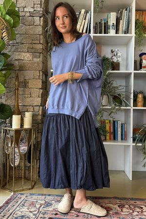 Lagen Chill Sweatshirt Denim